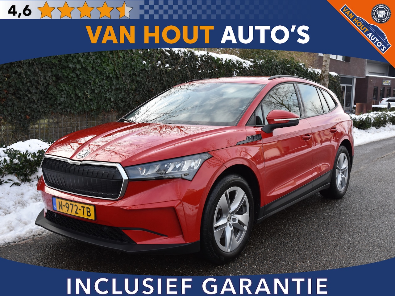 Skoda Enyaq iV - 60 | TREKHAAK | CARPLAY - AutoWereld.nl