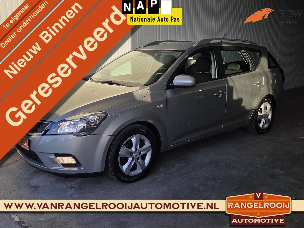 Kia Cee'd Sporty Wagon - 1.4 CVVT Navigator Plus Pack 1.4 CVVT Navigator Plus Pack - AutoWereld.nl