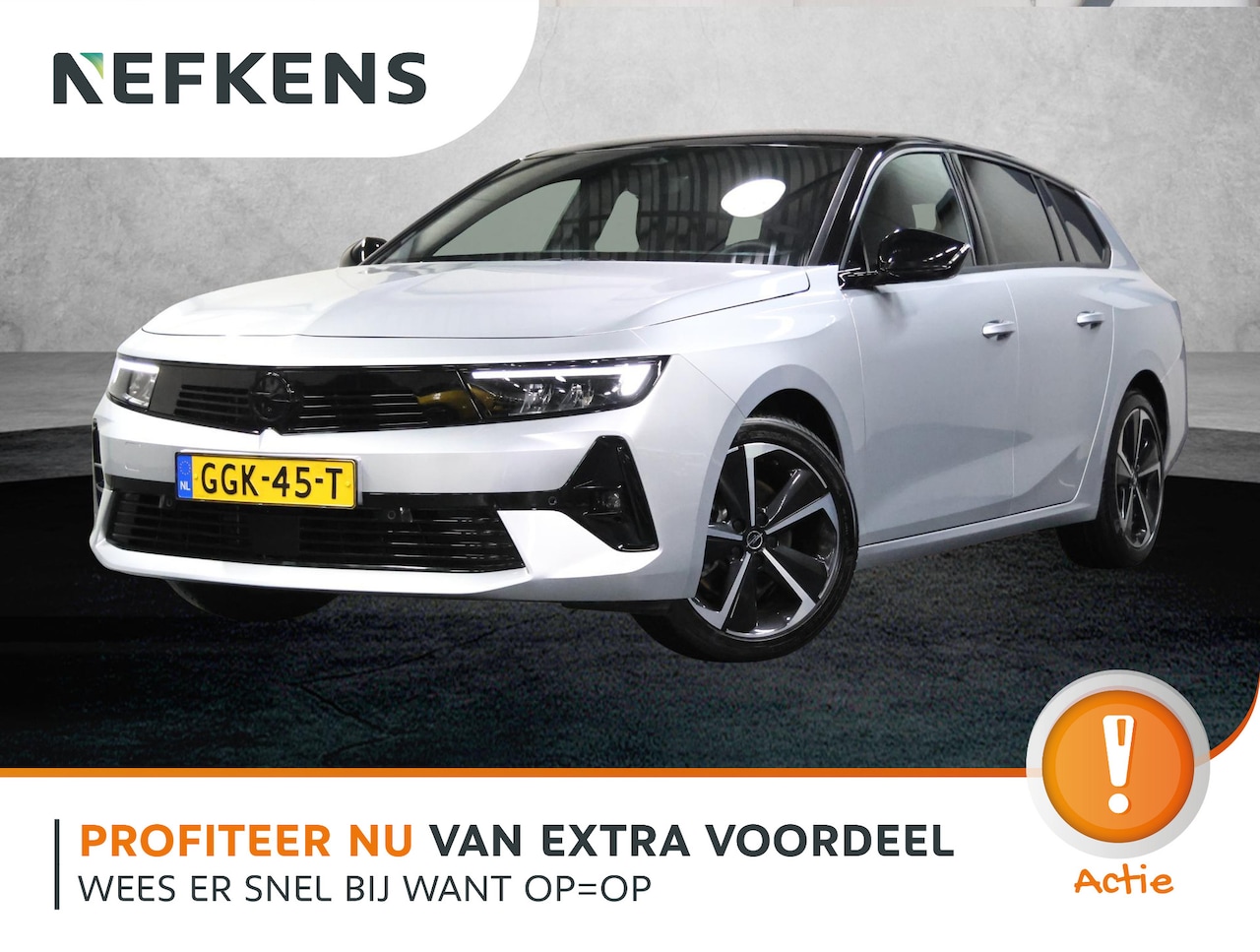 Opel Astra Sports Tourer - 1.2 136PK Turbo Hybrid GS | 1ste eigenaar | head-up display | 360°Camera | Navigatie | Sto - AutoWereld.nl