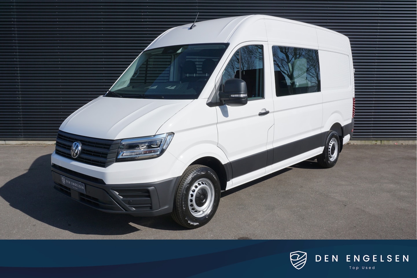 Volkswagen Crafter - 35 140PK L3H3/L2H2 Dubbele cabine Facelift Apple Carplay LED Camera Cruise Parkeersensoren - AutoWereld.nl