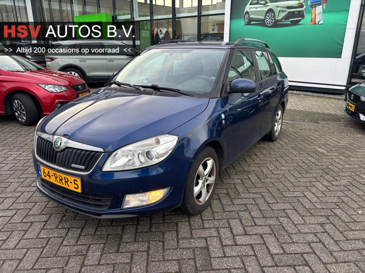 Skoda Fabia Combi - 1.2 TDI Greenline airco LM parkeersensor - AutoWereld.nl