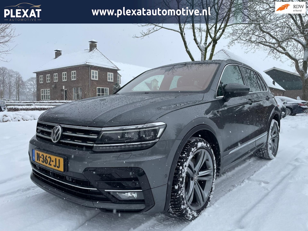 Volkswagen Tiguan - 2.0 TDI 4Motion Highline Business R DSG. | 3x R-Line | Panorama | Adaptieve Cruise | Virtu - AutoWereld.nl