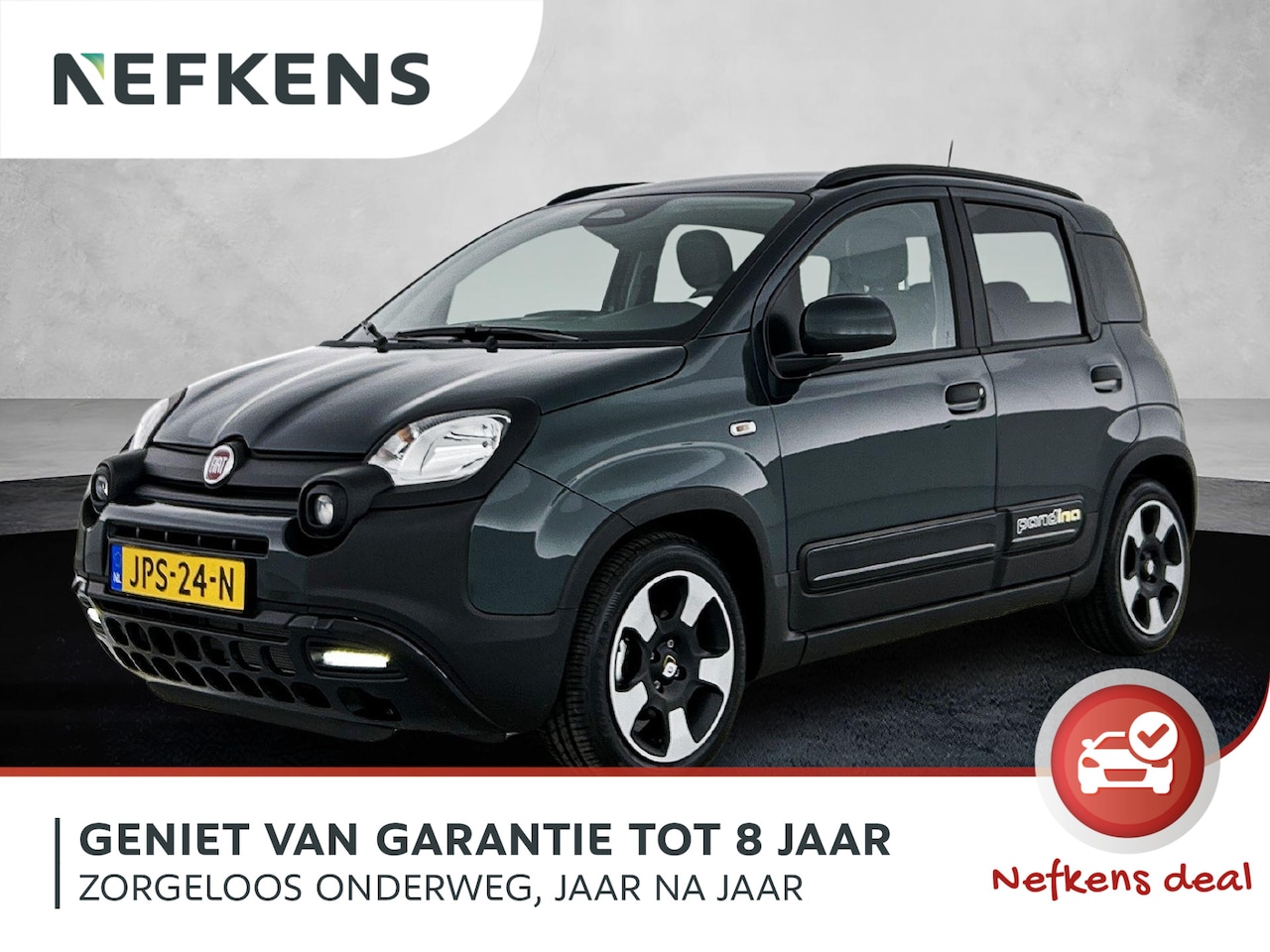 Fiat Panda - 1.0 Hybrid RED Cross 70pk | 8 JAAR GARANTIE | VOORDEELKORTING | Apple Carplay/Android Auto - AutoWereld.nl