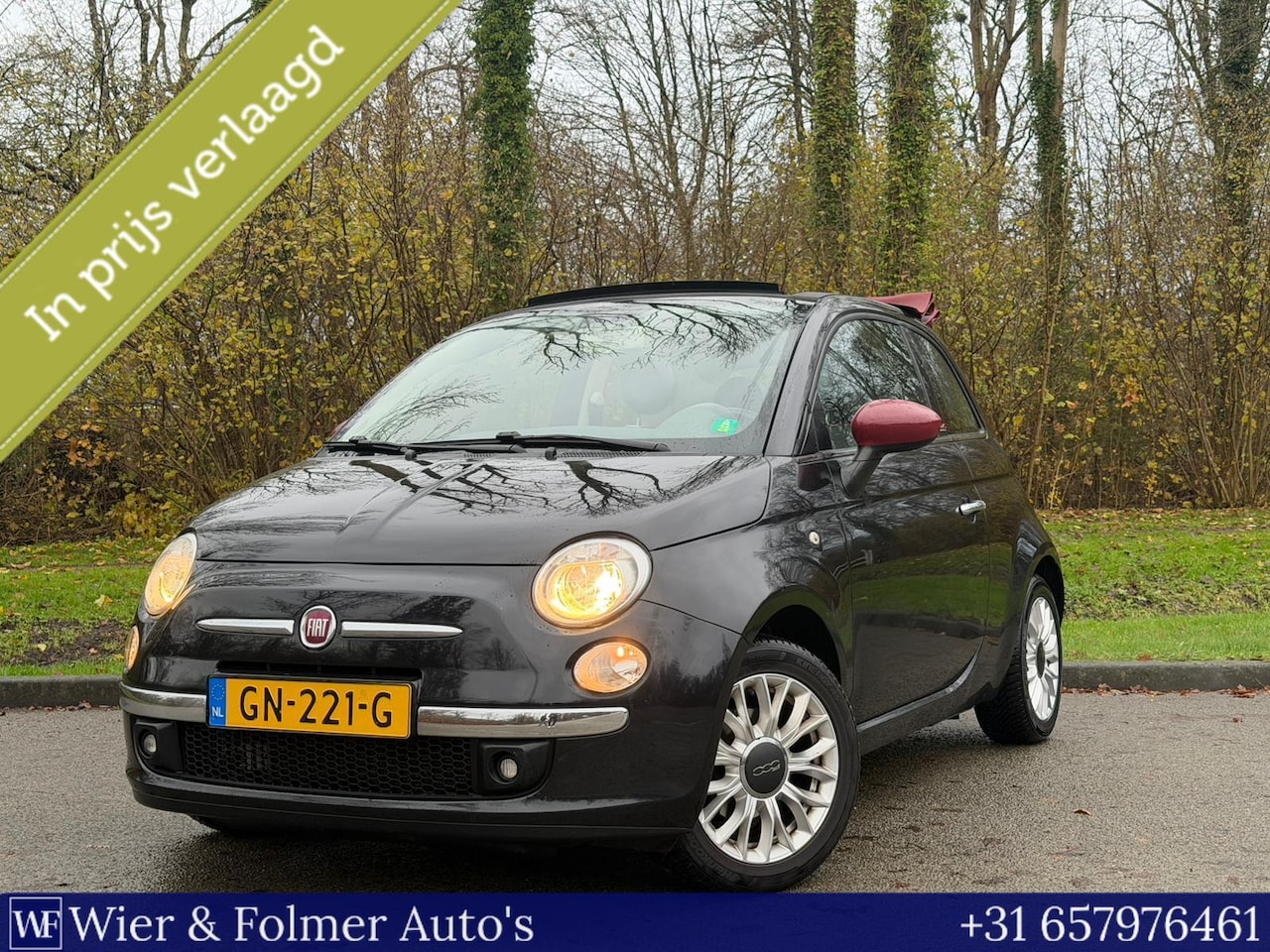 Fiat 500 C - 0.9 TwinAir Turbo Lounge 0.9 TwinAir Turbo Lounge - AutoWereld.nl