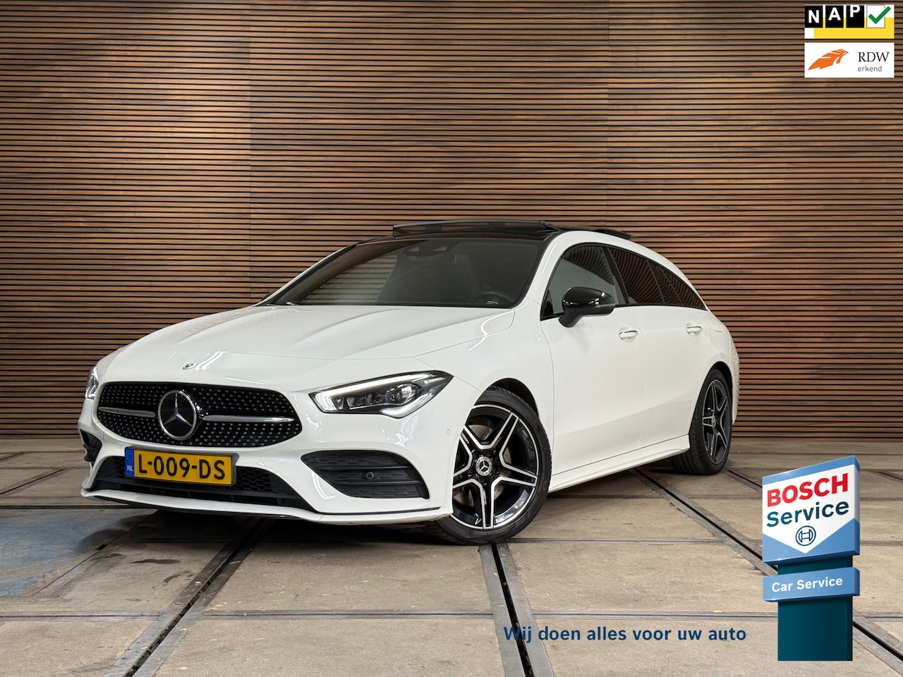 Mercedes-Benz CLA-klasse Shooting Brake - 200 Business Solution + AMG | Pano | Memory | Nightpakket | LED | Keyless | Premium Plus - AutoWereld.nl