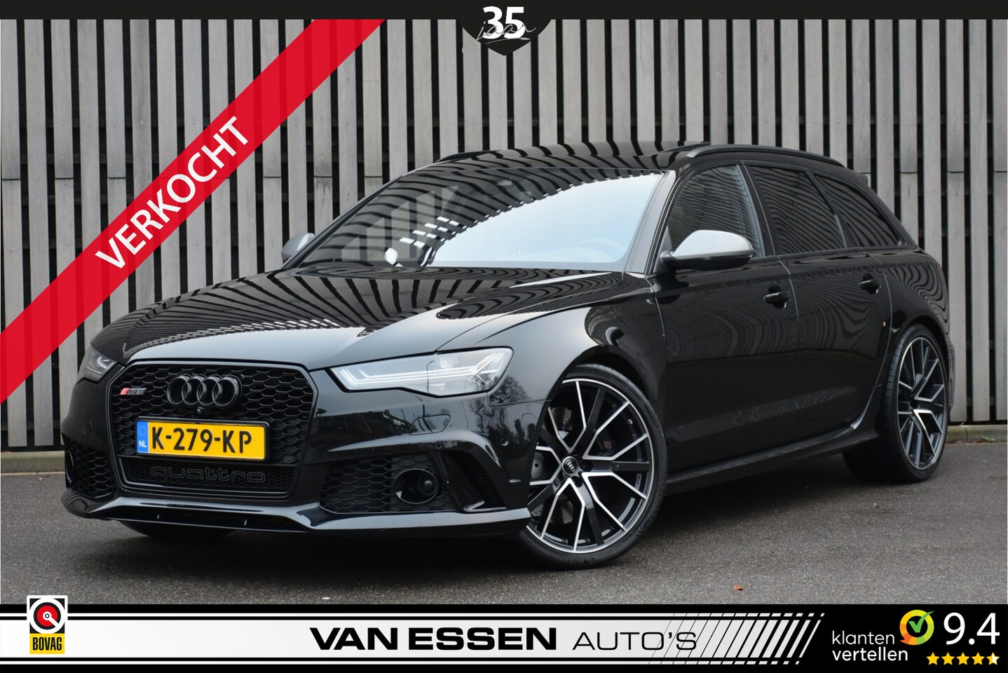 Audi A6 Avant - 4.0 TFSI RS 6 Quattro Performance Pro Line Plus Pano Massage Stoelventilatie B&O Matrix-Le - AutoWereld.nl
