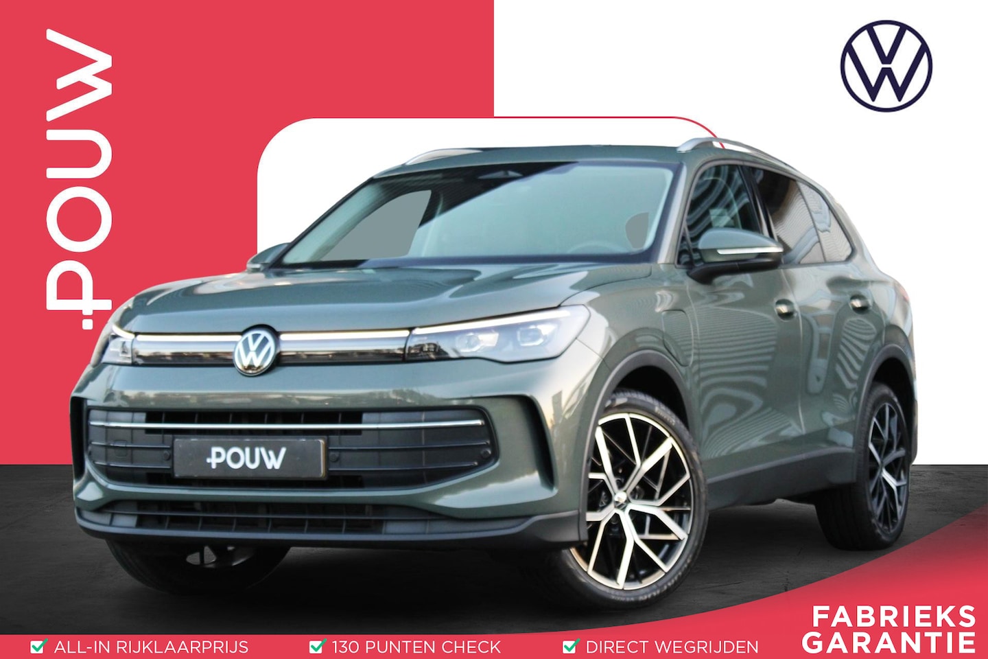 Volkswagen Tiguan - 1.5 eHybrid 204pk Life Edition | Comfort Plus Pakket | Trekhaak Wegklapbaar | 20" Velgen - AutoWereld.nl