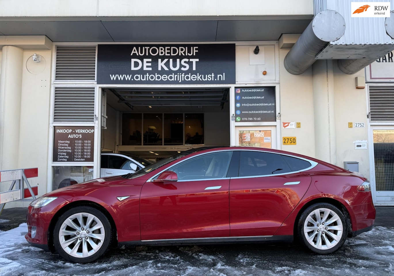 Tesla Model S - 85 2014 Pano Leder ACC - AutoWereld.nl