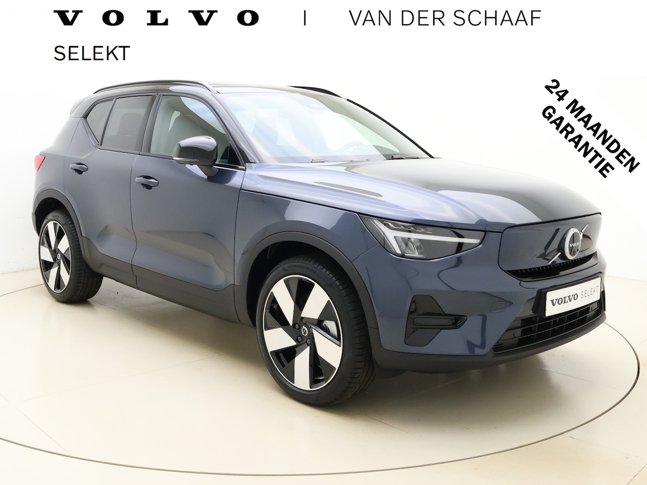 Volvo EX40 - Twin Motor Ultra / 17% Bijtelling / MY26 / 20'' / Extra getint glas / Denim Blue / - AutoWereld.nl