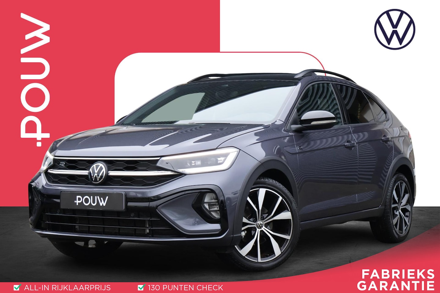 Volkswagen Taigo - 1.0 TSI 115pk DSG R-Line Black Style | Keyless Entry | Camera | LED Matrix - AutoWereld.nl