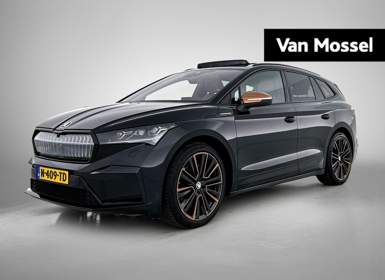 Skoda Enyaq iV - 80 Founders Edition | PANORAMADAK | ELEK.STOEL | LEDER | ADAPTIEF CRUISECONTROL | STOEL-ST - AutoWereld.nl