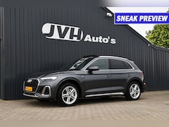 Audi Q5 - 50 TFSi-E 299pk PHEV Plug-In Hybrid Quattro AUT/S-Tronic (2x)S-Line 11-2021 (M2022) | Pano