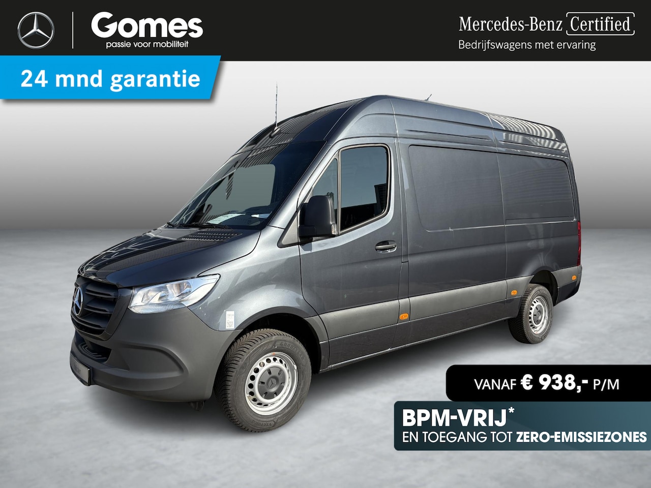 Mercedes-Benz Sprinter - 317 1.9 CDI L2 Pro HD | Sprinter BPM-vrij kopen in 2025 - AutoWereld.nl