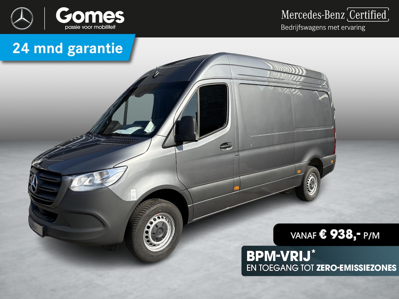 Mercedes-Benz Sprinter - 317 1.9 CDI L2 Pro HD | Sprinter BPM-vrij kopen in 2025 - AutoWereld.nl