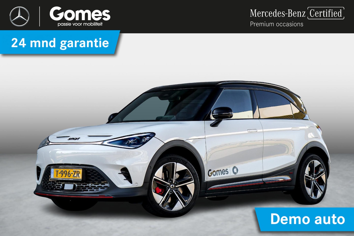 Smart #1 - BRABUS | Panoramadak | Adaptieve Cruise Control | 360° Camera | Dodehoekdetectie | Beats S - AutoWereld.nl