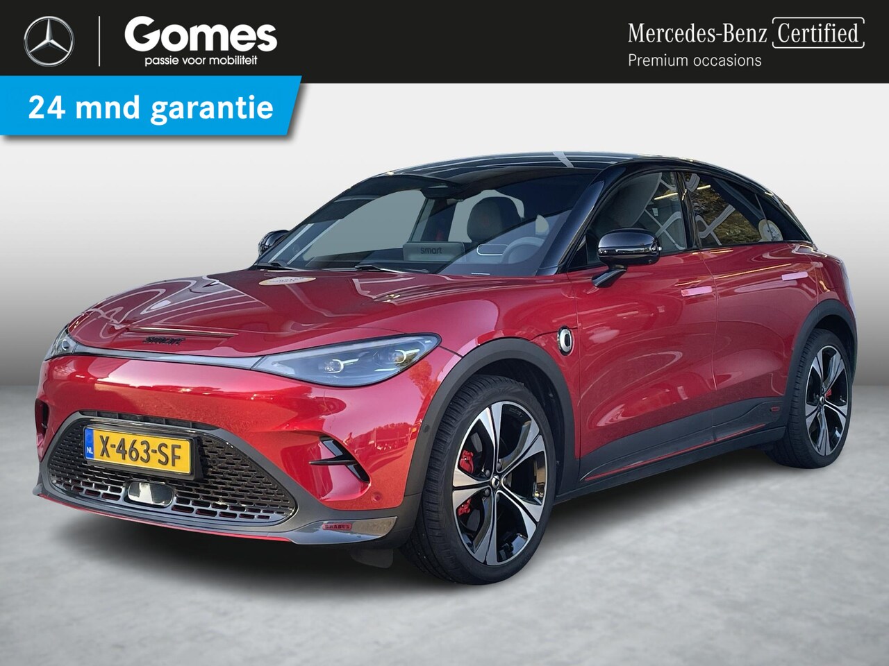 Smart #3 - BRABUS 66 kWh Panoramadak | Beats Audio | Elektrische stoelen | Head-up Display | 428 PK - AutoWereld.nl