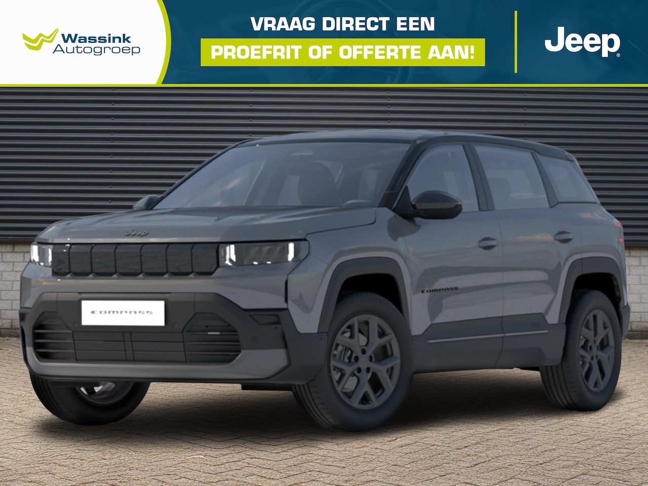 Jeep Compass - First Edition 74 kWh | Nu bestelbaar! | Private Lease vanaf € 785 - AutoWereld.nl