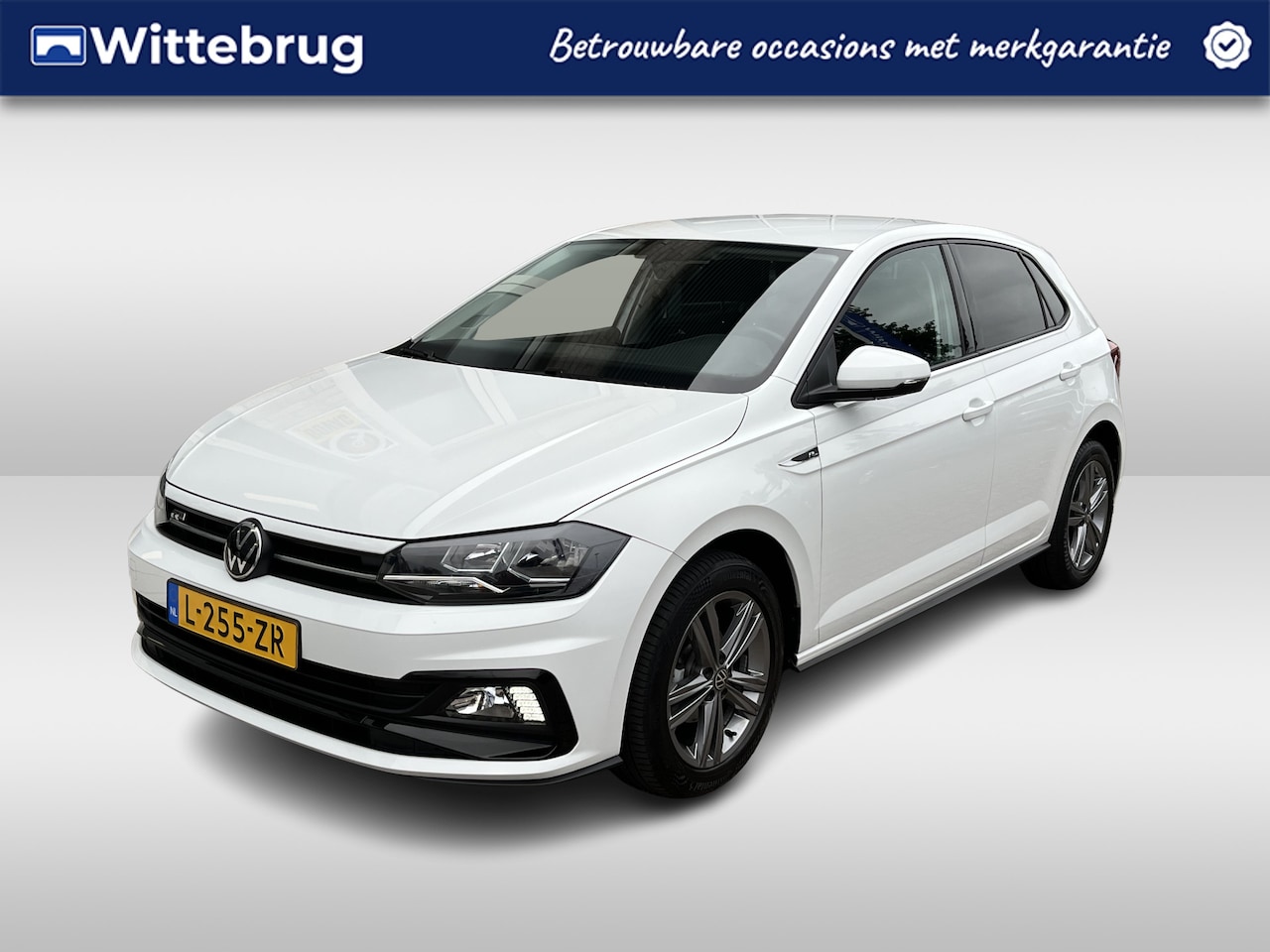 Volkswagen Polo - 1.0 TSI R-Line Edition / AUTOMAAT/ ACC/ MULTIFUNCTIONEEL STUUR/ APP-CONNECT/ DAB/ AIRCO/ B - AutoWereld.nl