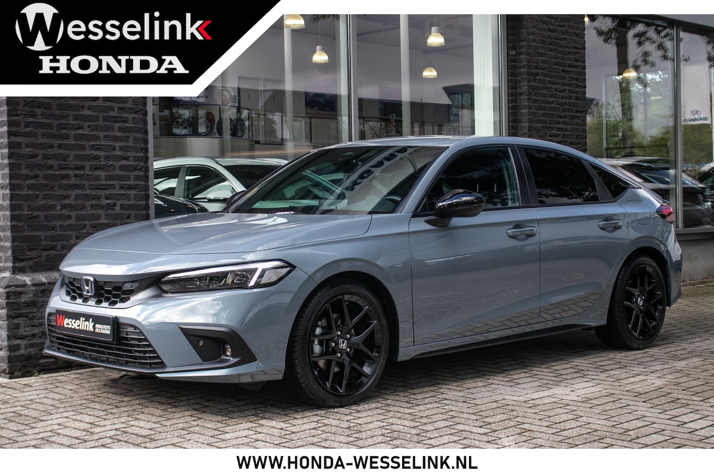 Honda Civic - 2.0 e:HEV Sport - Adpt. cruise | Dode. detectie - AutoWereld.nl