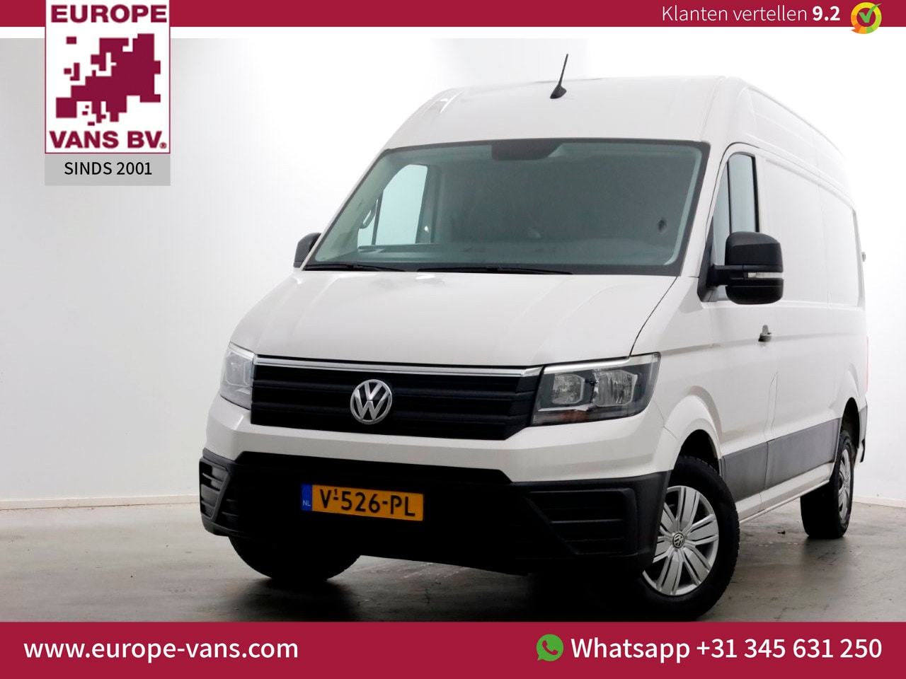 Volkswagen Crafter - 35 2.0 TDI 177pk E6 RWD L3H3 (L2H2) Airco/Trekhaak 3500kg 06-2018 - AutoWereld.nl