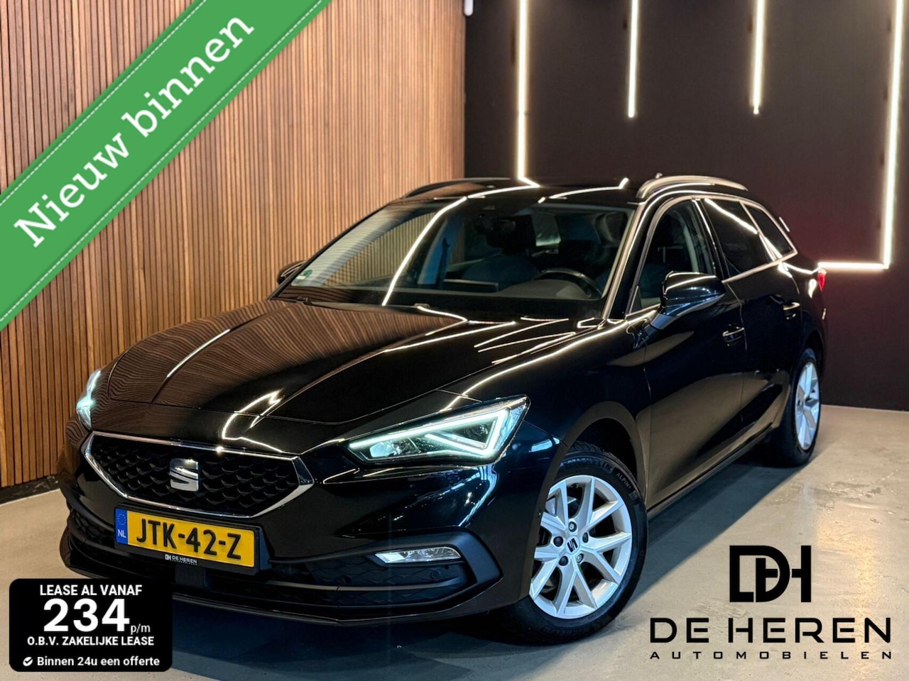SEAT Leon Sportstourer - 1.5 eTSI FR Business Intense|ACC|Trekhaak - AutoWereld.nl