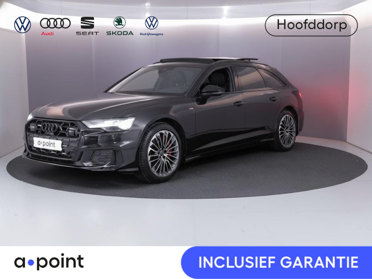 Audi A6 Avant - 55 TFSI e quattro S edition 367pk | Panoramadak | Head up Display | Wegklapbare trekhaak | - AutoWereld.nl