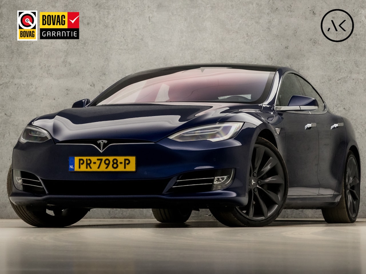 Tesla Model S - 90D Performance Pack 422Pk (PANORAMADAK, AUTOPILOT, LUCHTVERING, ALCANTARA HEMEL, SFEERVER - AutoWereld.nl