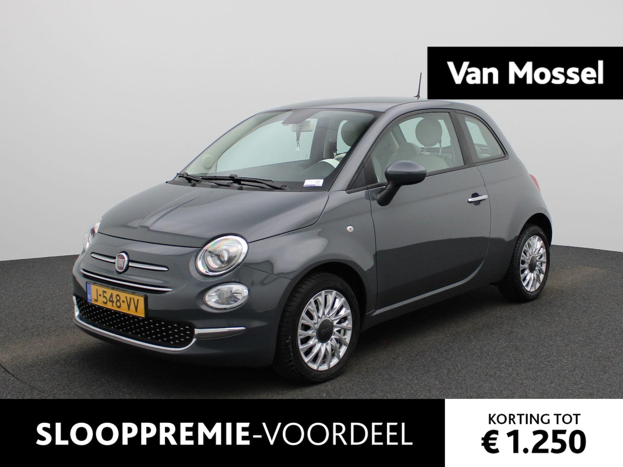 Fiat 500 - 1.0 Hybrid Lounge | HALF LEDER INTERIEUR | AIRCO | APPLE CARPLAY | ANDROID AUTO | CRUISE C - AutoWereld.nl