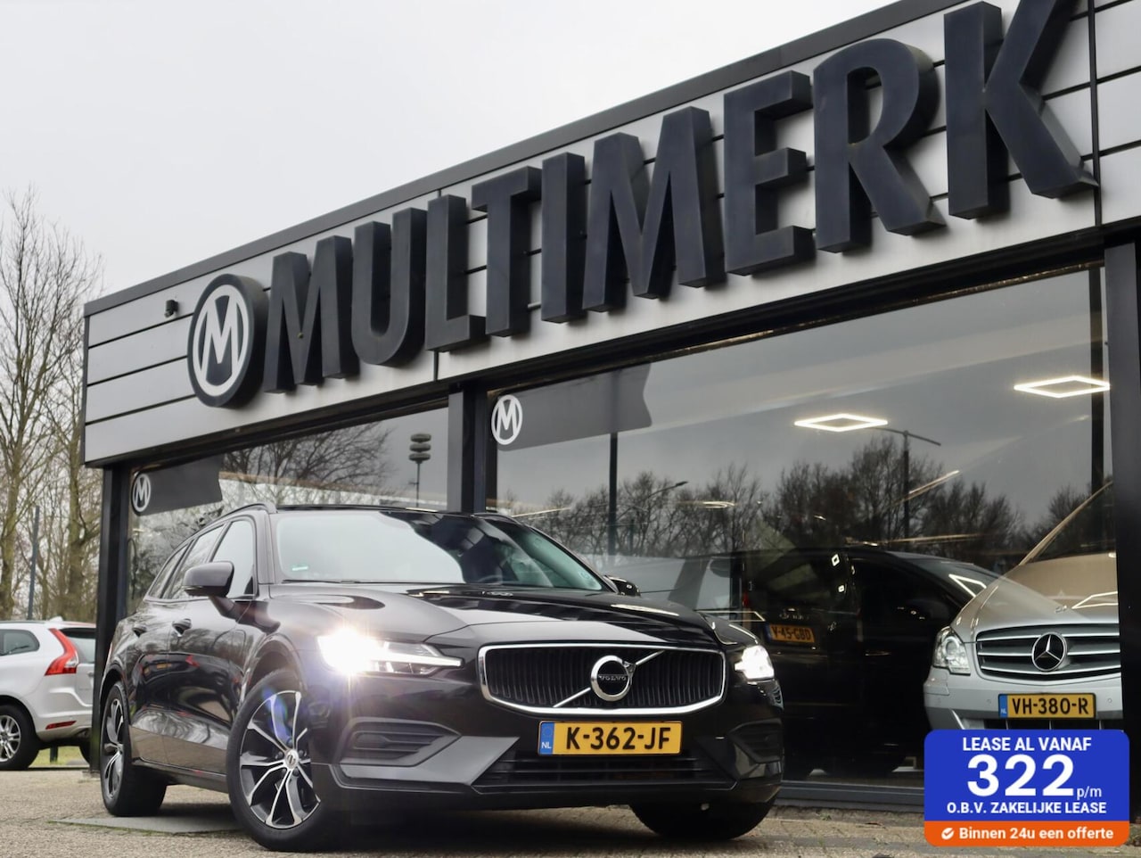 Volvo V60 - 2.0 B3 Momentum-Camera-Trekhaak-Dealer onderhouden - AutoWereld.nl