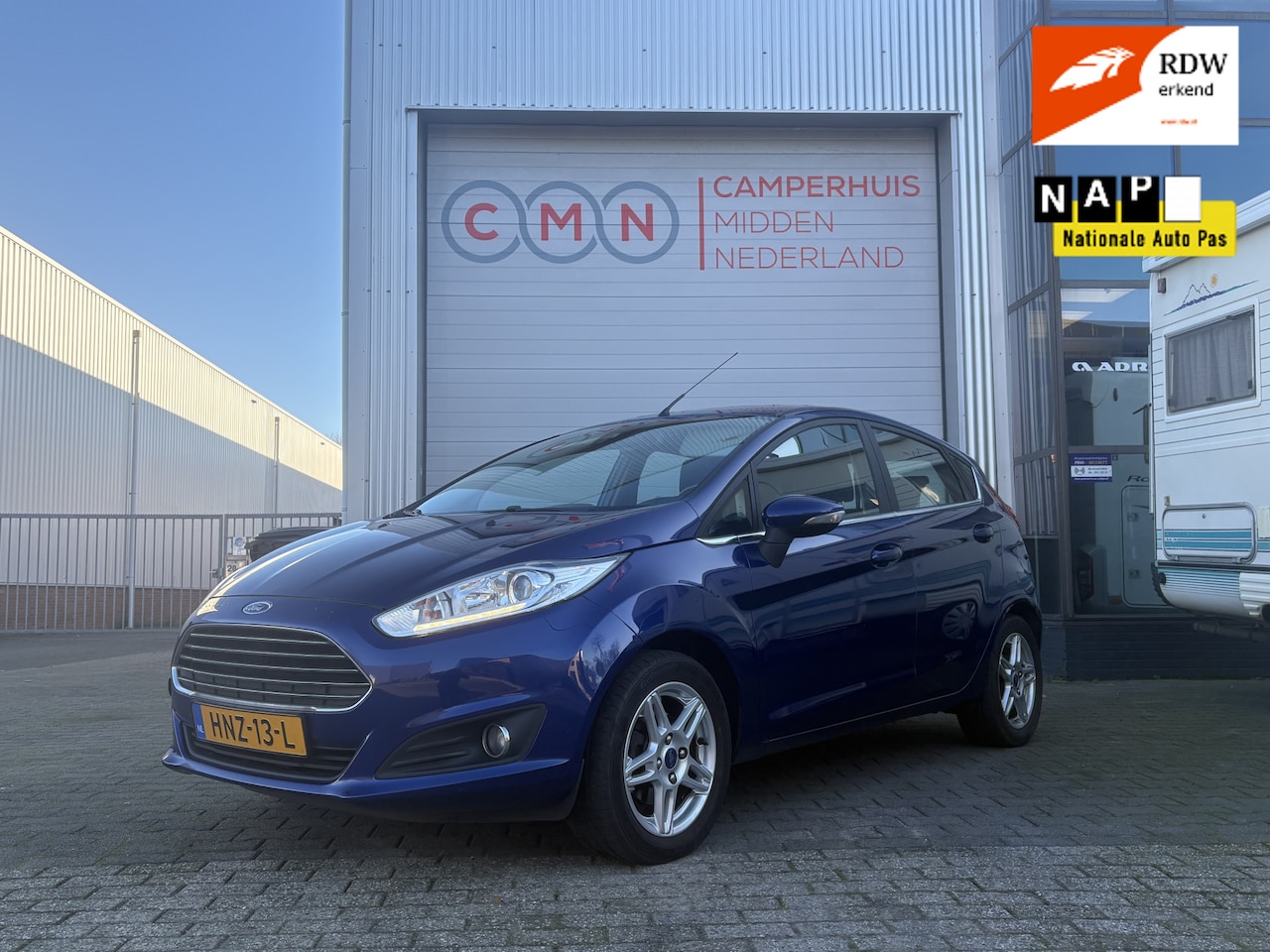 Ford Fiesta - 1.0 Titanium 101Pk Elekpakket,Airco,Stoelverwarming,LMV15” - AutoWereld.nl