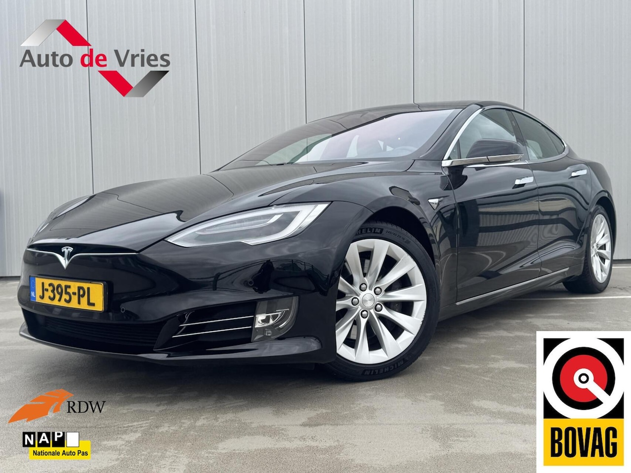 Tesla Model S - Long Range|NL-Auto|Raven update|Autopilot - AutoWereld.nl