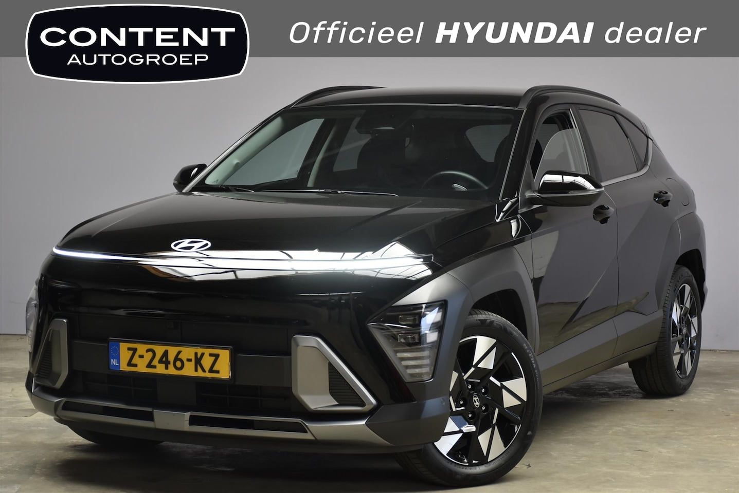 Hyundai Kona - 1.6 Hybride DCT Premium I Leder I 360 Camera - AutoWereld.nl