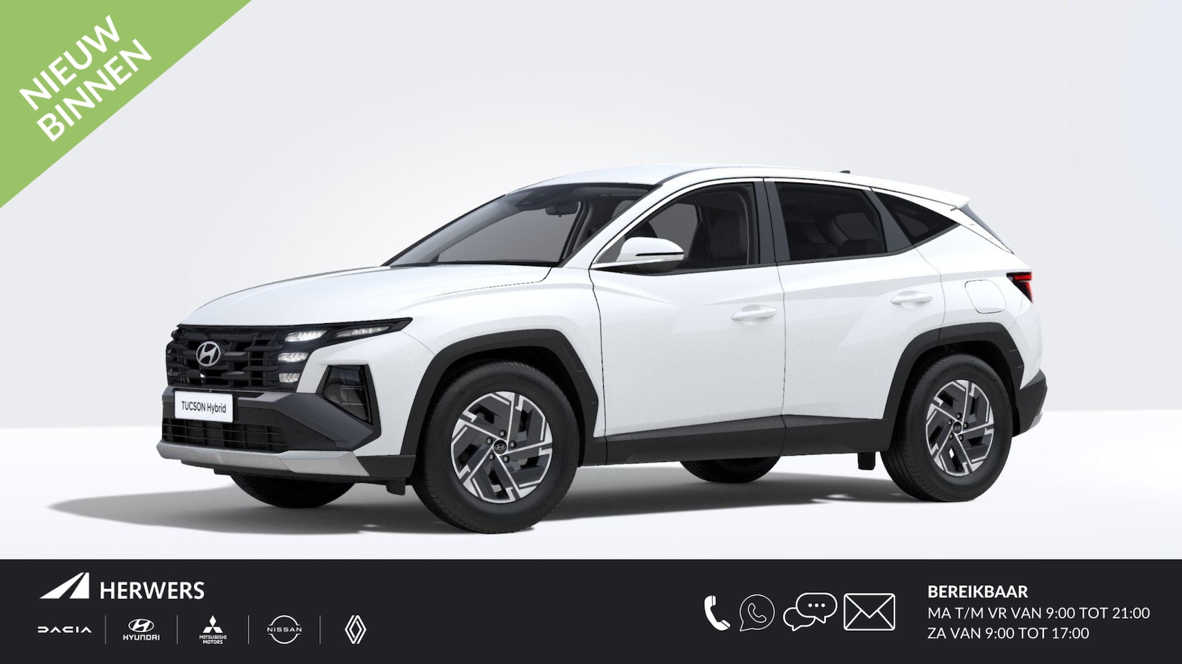 Hyundai Tucson - 1.6 T-GDI HEV E-Motion / €2500,- inruilvoordeel / Navigatie / Apple & Android carplay / Ai - AutoWereld.nl