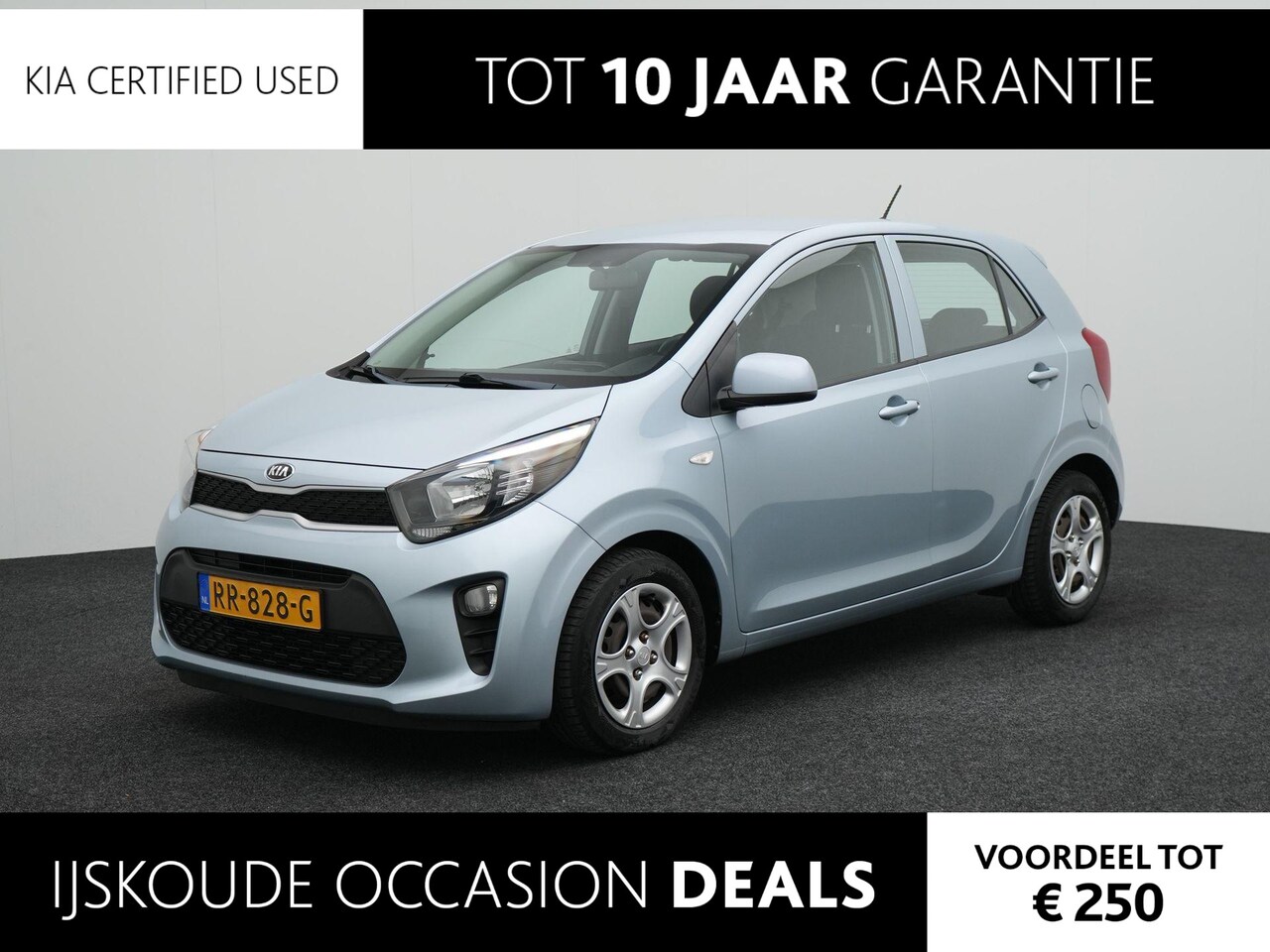 Kia Picanto - 1.0 CVVT EconomyPlusLine | Airco | Audio | 4 Season | - AutoWereld.nl