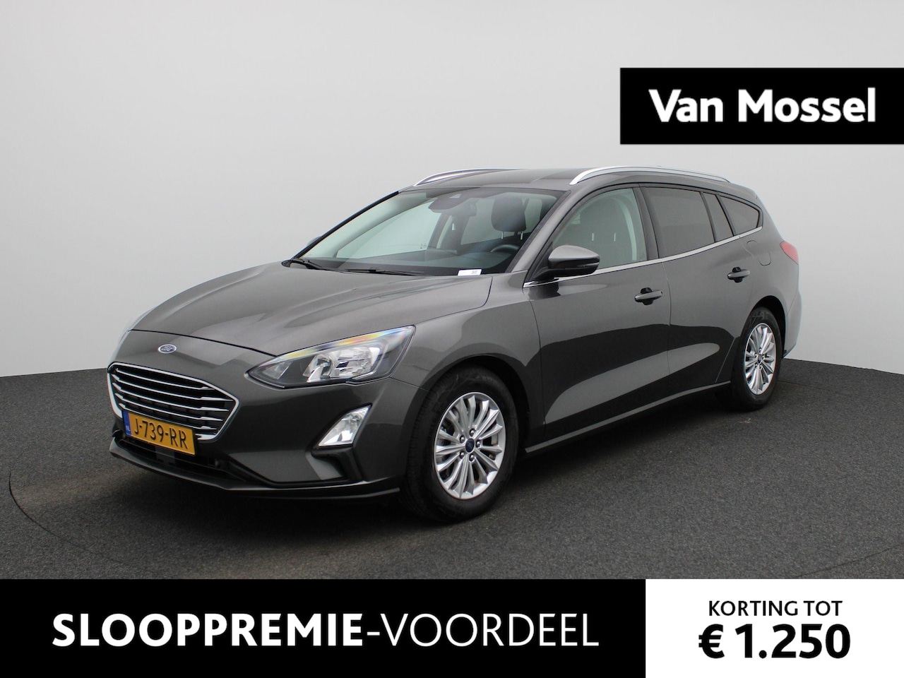 Ford Focus Wagon - 1.0 EcoBoost Titanium X Business | ACHTERUITRIJCAMERA | NAVIGATIE | CRIUISE CONTROL | PARK - AutoWereld.nl
