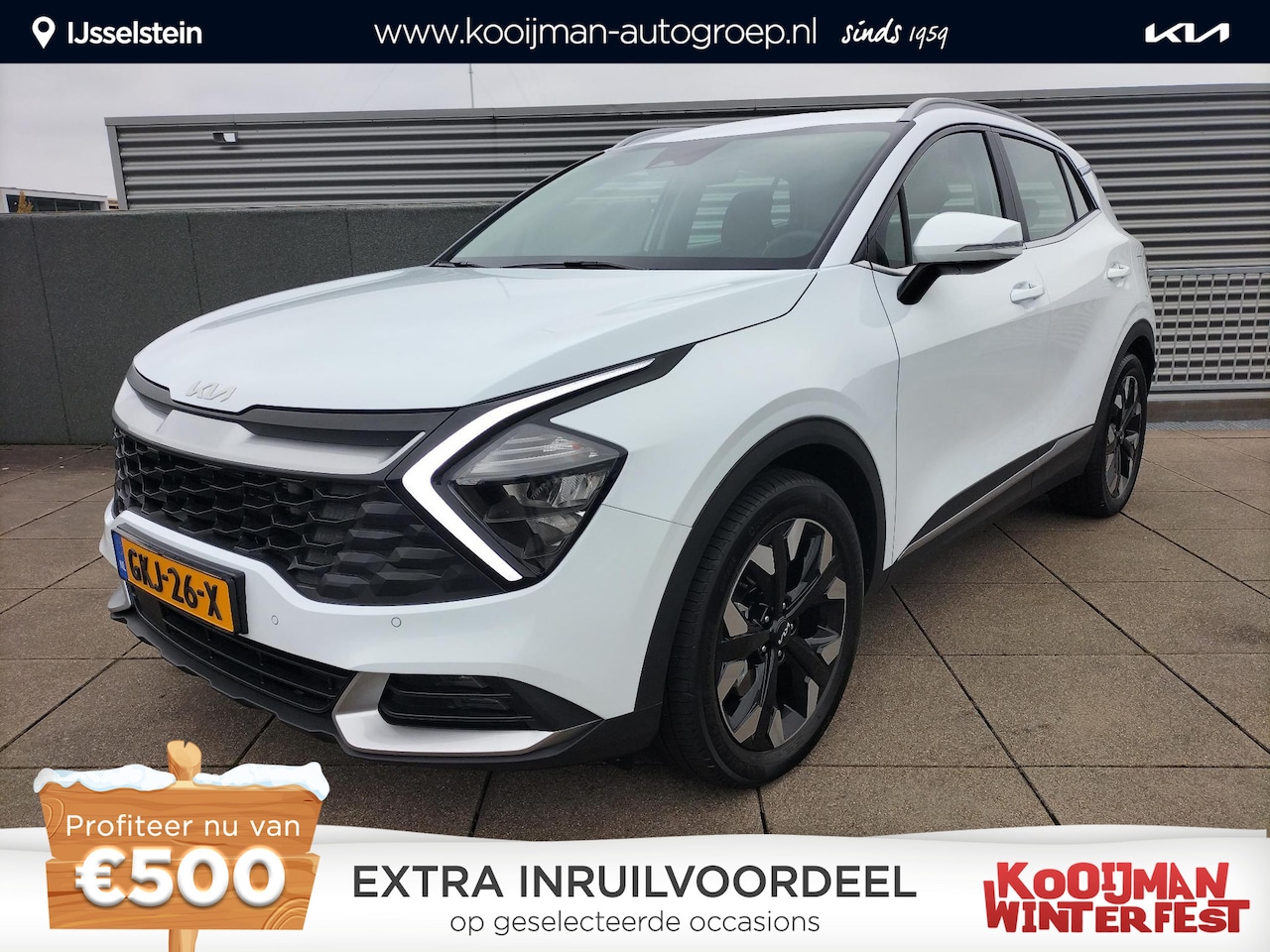Kia Sportage - 1.6 T-GDi Plug-in Hybrid AWD DynamicLine 1350KG Trekgewicht / 1e eigenaar - AutoWereld.nl
