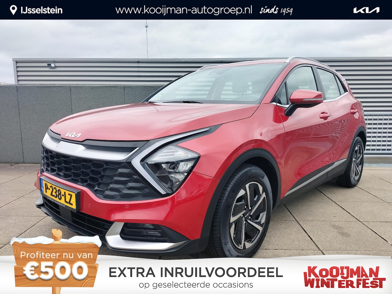 Kia Sportage - 1.6 T-GDi MHEV DynamicLine Navigatie / Camera / Trekhaak - AutoWereld.nl