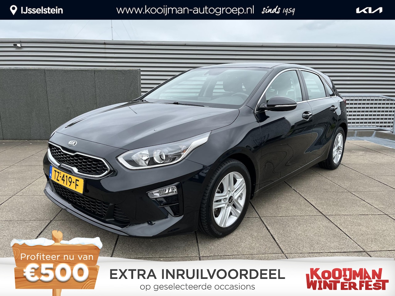 Kia Cee'd - Ceed 1.0 T-GDi DynamicLine 6-BAK LMV / NAVIGATIE / ACHTERUITRIJCAMERA - AutoWereld.nl