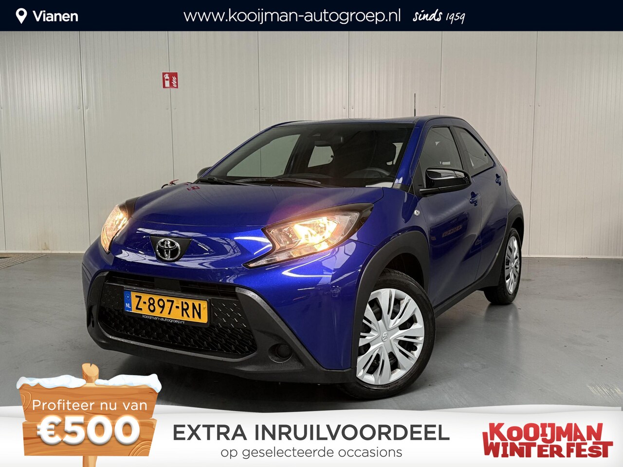 Toyota Aygo X - 1.0 VVT-i MT play 1.0 VVT-i MT Play - AutoWereld.nl
