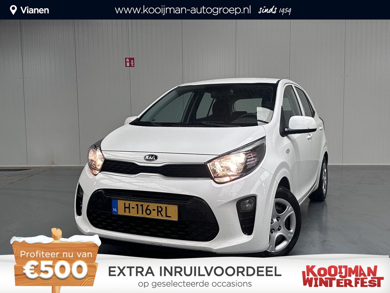 Kia Picanto - 1.0 CVVT ComfortLine SLECHTS 97.400KM, NEDERLANDSE AUTO!!! - AutoWereld.nl