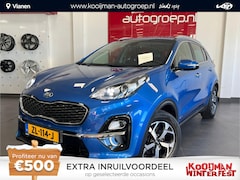 Kia Sportage - 1.6 T-GDI 4WD DynamicLine Automaat, boekjes compleet, dealer onderhouden, navigatie, cruis