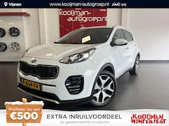 Kia Sportage - 1.6 T-GDI 4WD GT-Line AUTOMAAT| Stoel+ Stuurverwarming| Navigatie| Achteruitrijcamera | 19