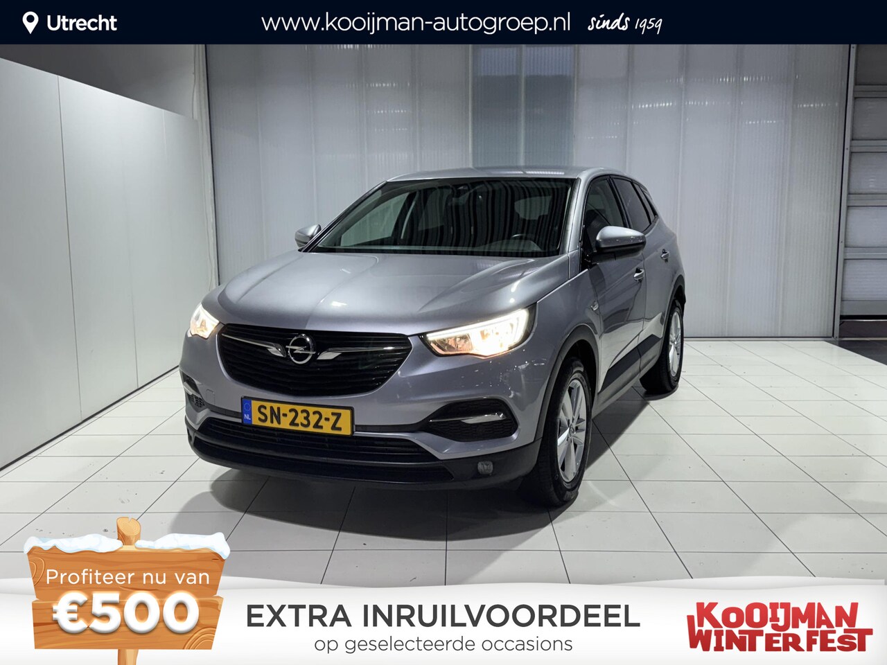 Opel Grandland X - 1.2 Turbo Online Edition | Trekhaak | Dealer onderhouden | Online Pakket | - AutoWereld.nl
