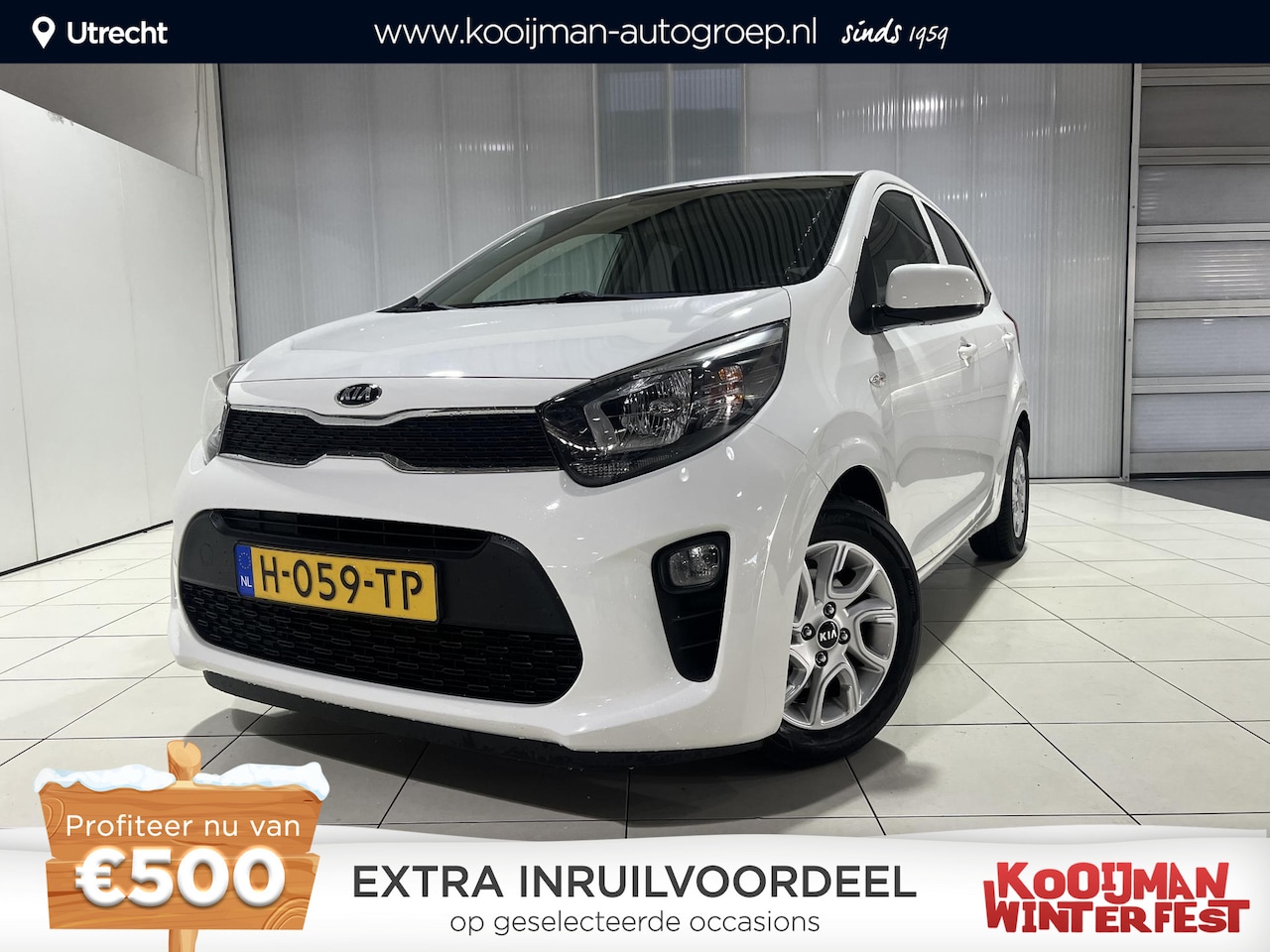 Kia Picanto - 1.0 MPi Dynamicline Apple Carplay/Android Auto, Navigatie, camera. - AutoWereld.nl