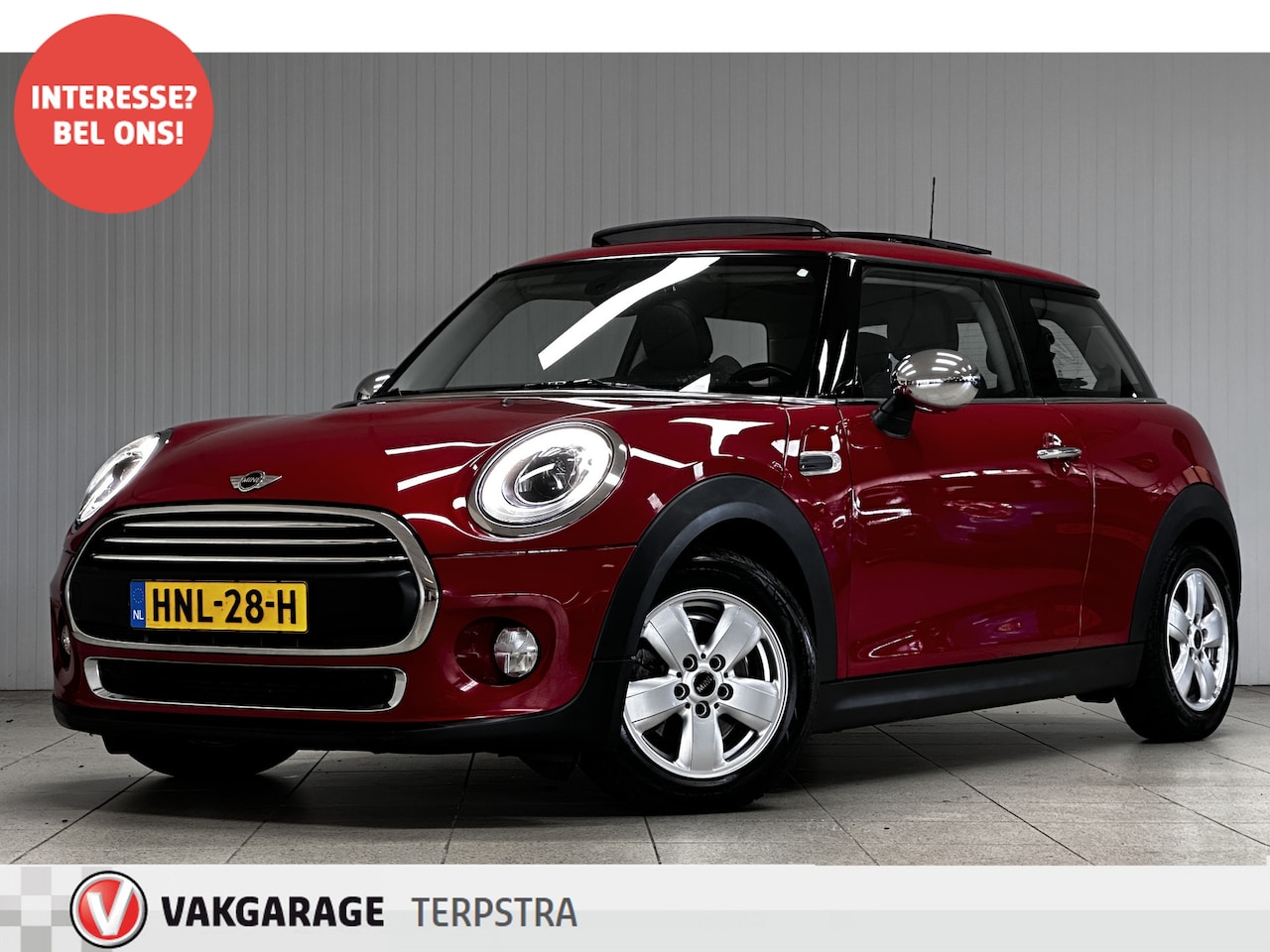 MINI One - Mini 1.2 Chili Business/ Schuif-Kanteldak!/ Stoelverw./ Sportstoelen/ LED Koplampen/ 15''L - AutoWereld.nl