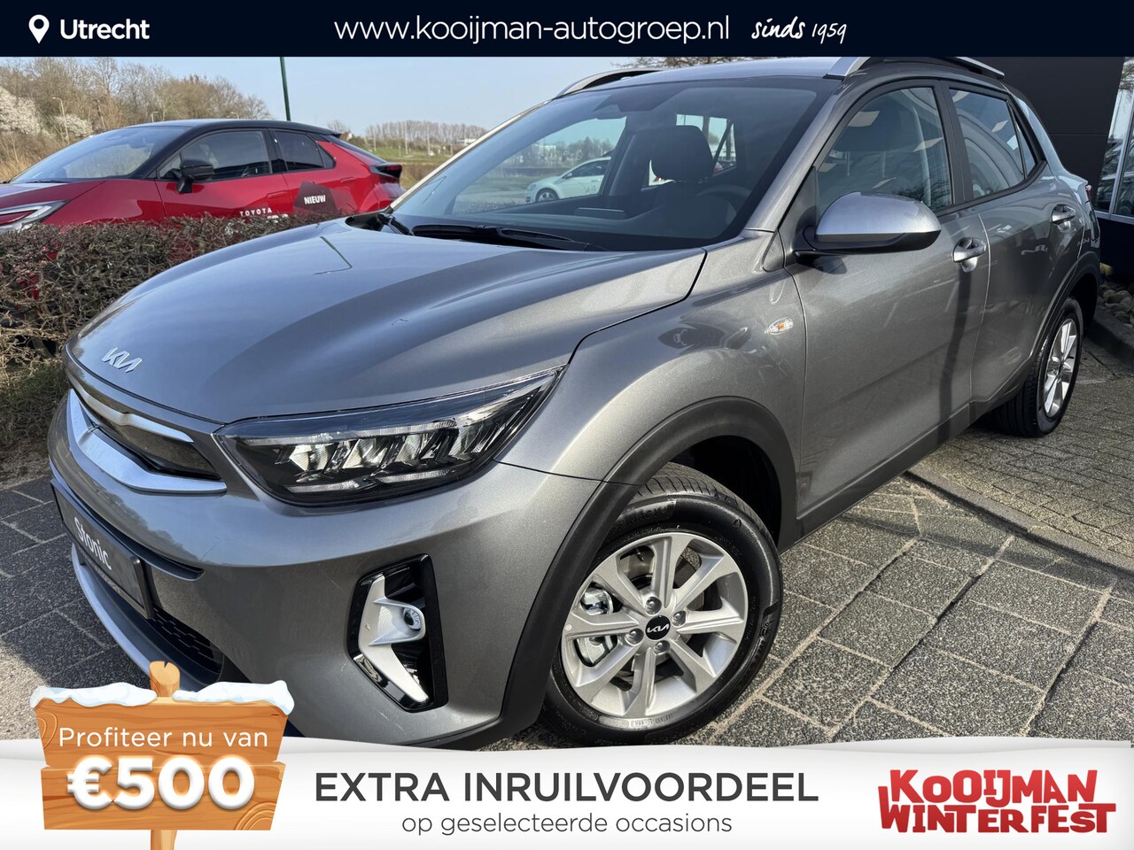 Kia Stonic - 1.0 T-GDi MHEV DynamicLine Geregistreerd auto, direct leverbaar. - AutoWereld.nl