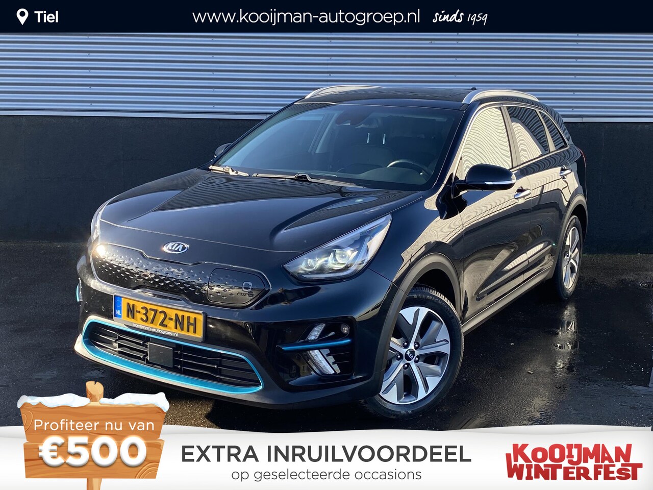 Kia e-Niro - ExecutiveLine 64 kWh Elektr. schuifdak, seat memory, stoel- & stuurverwarming, 1e eign. Ni - AutoWereld.nl