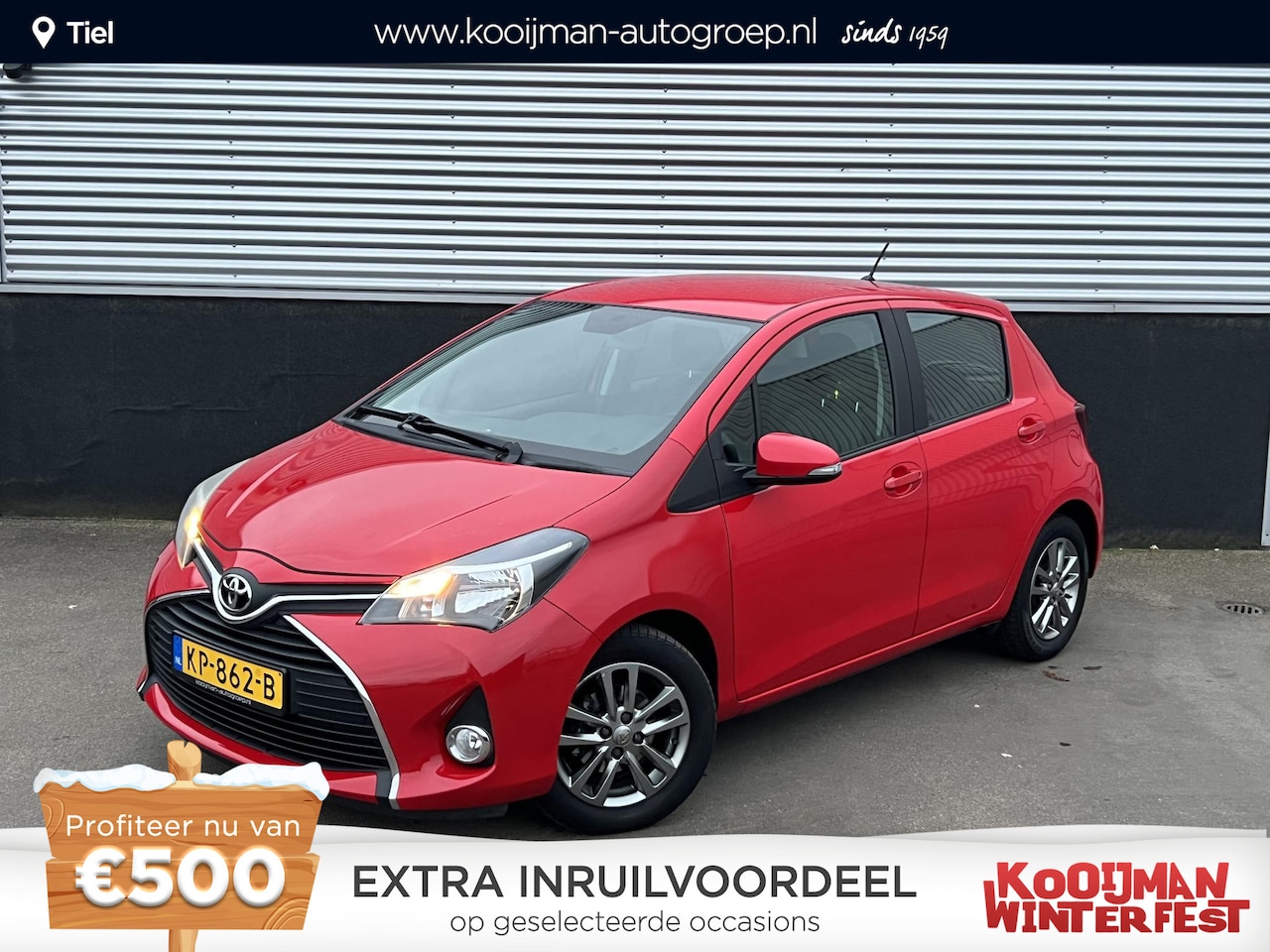 Toyota Yaris - 1.0 VVT-i Lounge Achteruitrijcamera, Parkeersensoren, LMV, Bluetooth - AutoWereld.nl