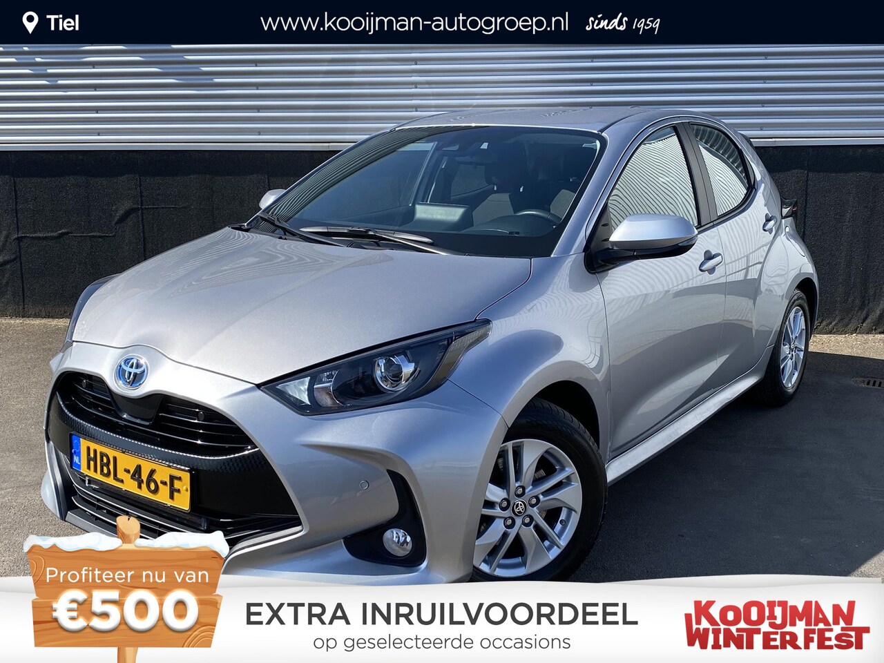 Toyota Yaris - 1.5 Hybrid Business Plus Parkeersensoren voor + achter, Stoelverwarming, Apple carplay en/ - AutoWereld.nl