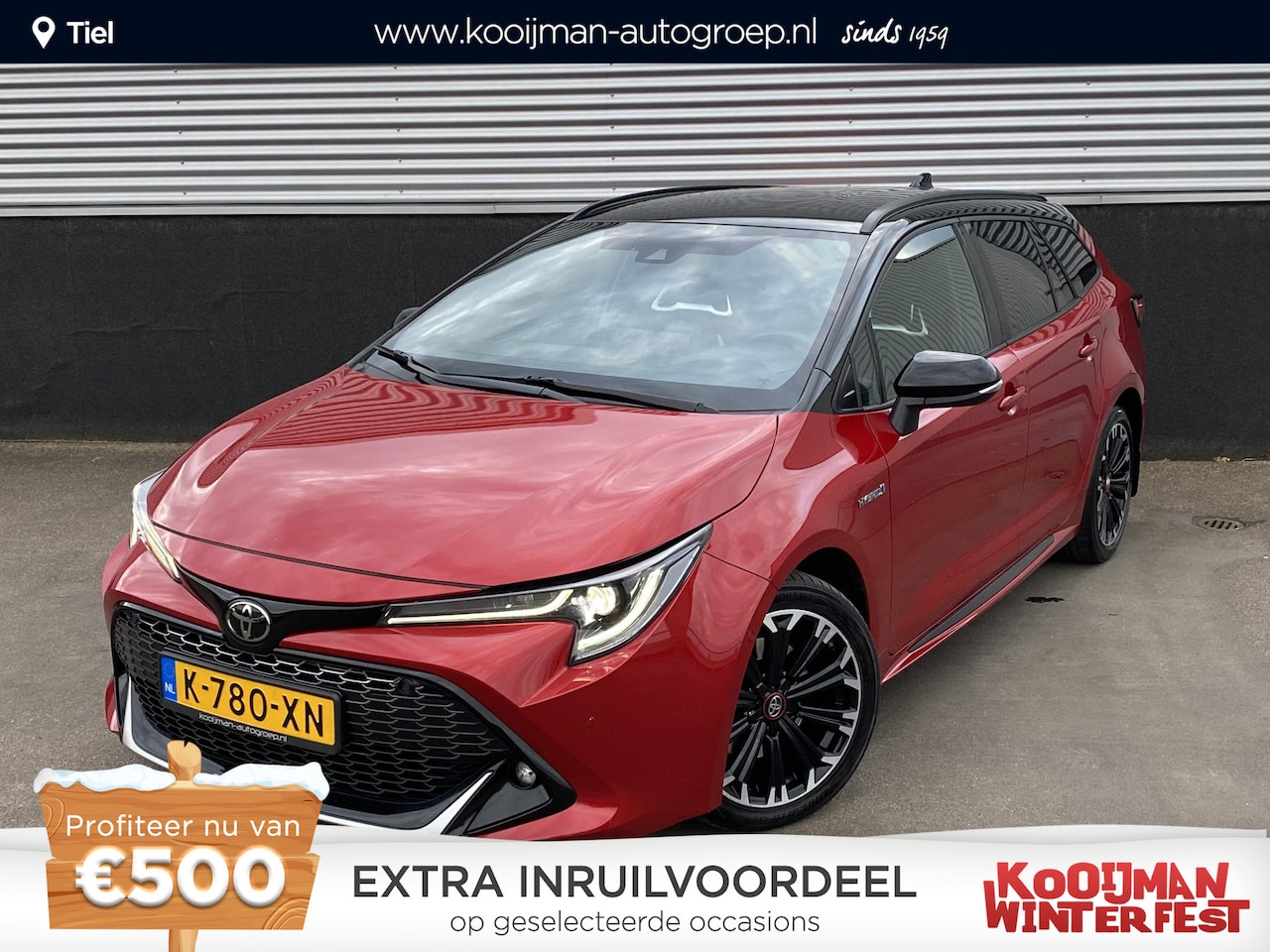 Toyota Corolla Touring Sports - 2.0 Hybrid GR-Sport Nieuw geleverd 1e eigenaar. Sportieve GR interieur, navigatie Apple Ca - AutoWereld.nl